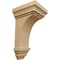 Ekena Millwork 7"W x 7 3/4"D x 14"H Jumbo Jefferson Wood Corbel, Cherry CORW07X07X14JECH - alternate 1